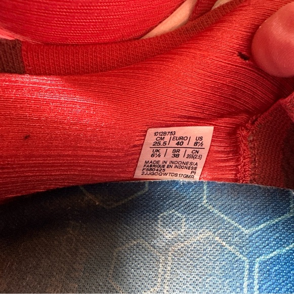 Asics Gel-Nimbus 27 Dark Pink Clay Orange glow running sneakers 8.5 - Picture 10 of 15